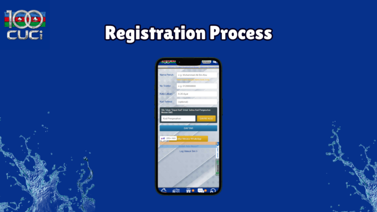 100cuci rm711 registration process