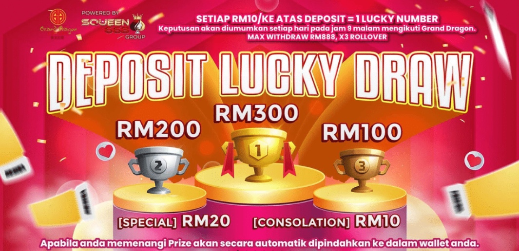 100cuci lucky draw